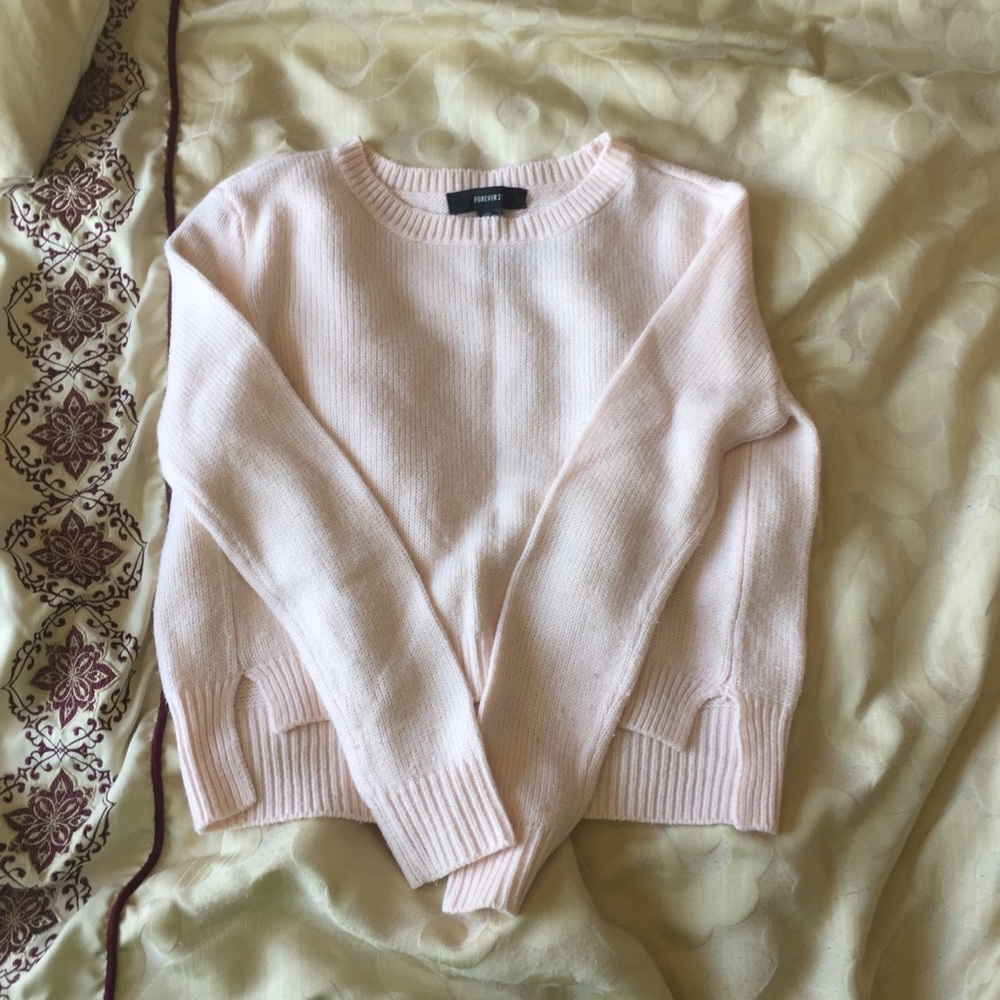 Forever 21 Cropped Knit Sweater